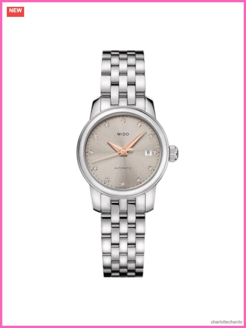 MIDO Baroncelli Lady Twenty Five Swiss Automatic Watch 25mm